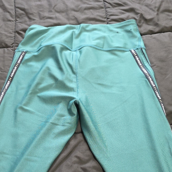 Under Armour Green Compression Leggings Size Xl - Picture 5 of 7